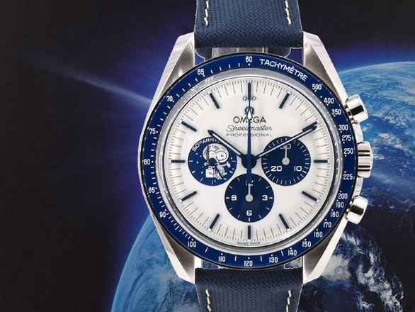  Omega Speedmaster Apollo Xiii 50th Anniversary Snoopy Silver Dial 