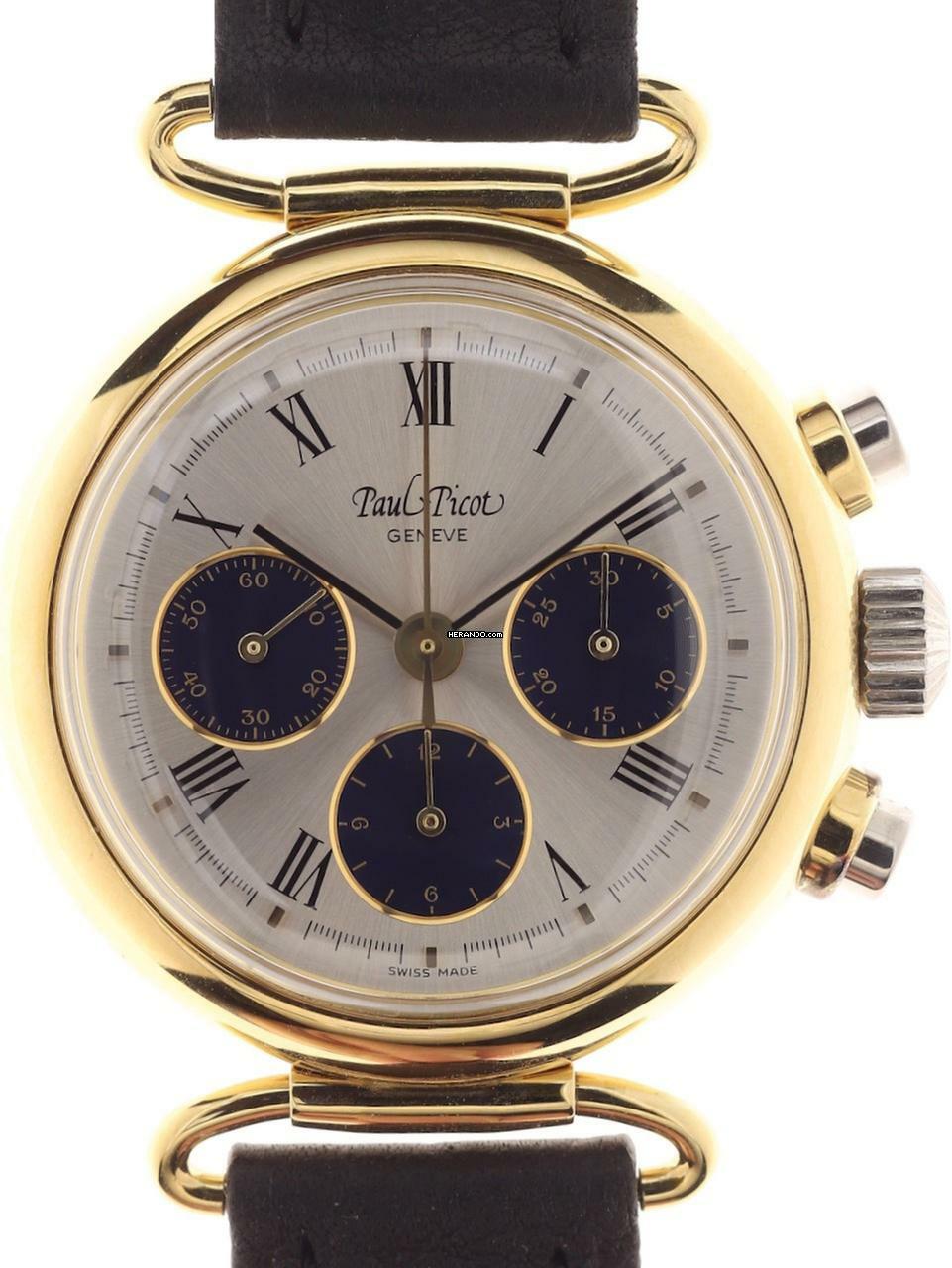  Paul Picot Gents manual wind Wristwatch Chronograph 4888 , Ref. 5103-8000 </h1> 