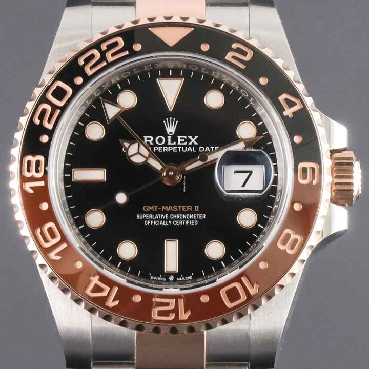  Rolex GMT-Master II Rootbeer Stahl/Rosegold LC EU 2020 
