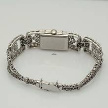 Thumbnail von Unbekannt Unknown Art Deco Diamond Ladies bracelet watch Platinum um 1920 </h1>