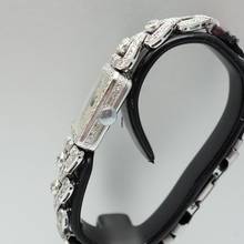 Thumbnail von Unbekannt Unknown Art Deco Diamond Ladies watch Platinum um 1920