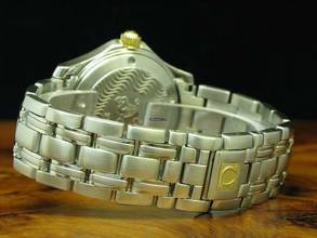 Thumbnail von Omega Seamaster 18kt 750 Gold / Edelstahl Herrenuhr Mit Datum / Ref 168.1501 </h1>