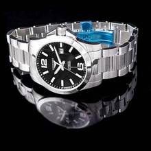 Thumbnail von Longines Conquest L37784586 - Conquest Automatic Black Dial Men's Watch </h1>