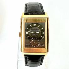 Thumbnail von Jaeger-LeCoultre Reverso Night-Day 18K Rose Gold Watch </h1>