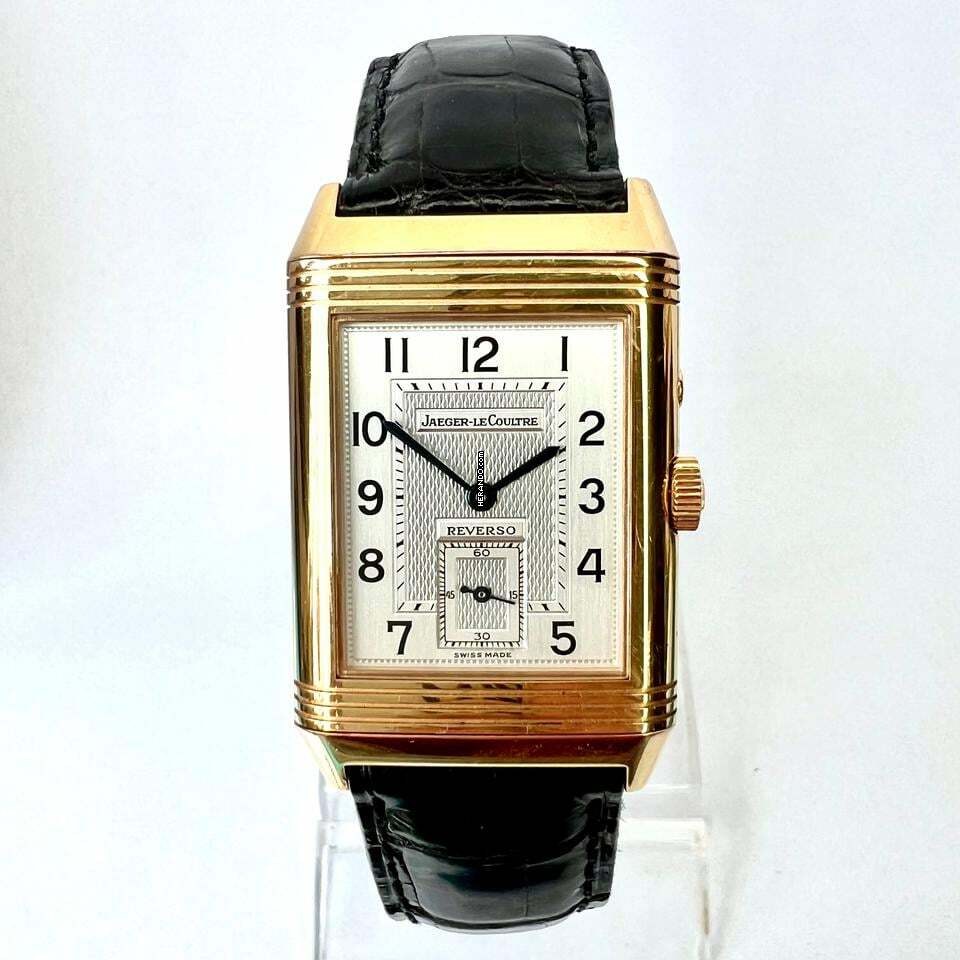 Jaeger-LeCoultre Reverso Night-Day 18K Rose Gold Watch </h1>