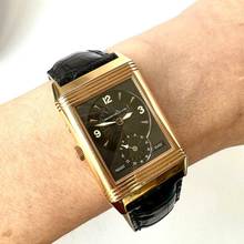 Thumbnail von Jaeger-LeCoultre Reverso Night-Day 18K Rose Gold Watch </h1>
