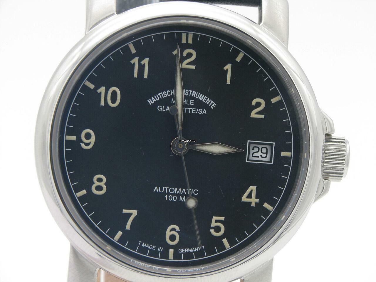 Mühle Glashütte Nautische Instrumente Junior I Ref. M1-25-10 Inkl. Box </h1>