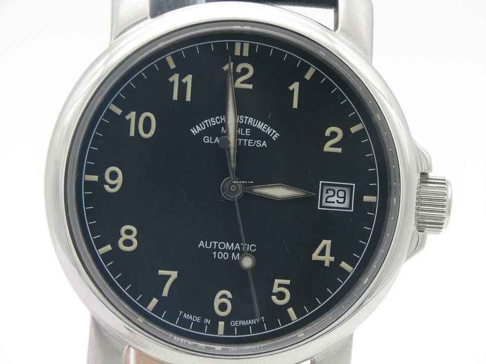  Mühle Glashütte Nautische Instrumente Junior I Ref. M1-25-10 Inkl. Box </h1> 