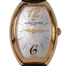 Thumbnail von Vacheron Constantin Egerie Ladies Mother of Pearls dial quartz Full Set 2008’s </h1>