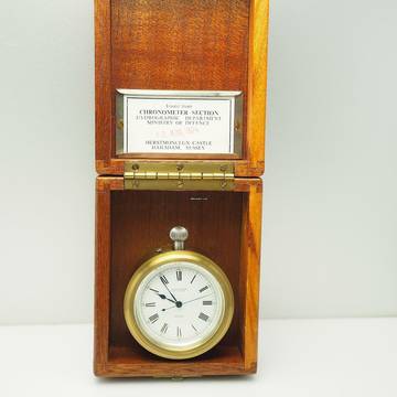  Ulysse Nardin Taschenuhr Navigations Borduhr Chronometer British Ministry of Defense  