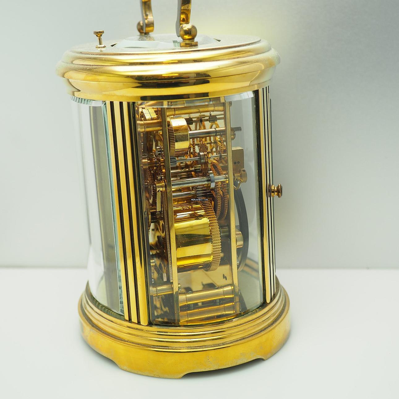 Thumbnail von Matthew Norman Carriage Clock Full Calendar Moonphase 8-Days