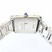Thumbnail von Cartier Tank Solo Quartz 24mm Steel 1.53TCW DIAMOND Watch </h1>