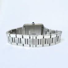 Thumbnail von Cartier Tank Solo Quartz 24mm Steel 1.53TCW DIAMOND Watch </h1>