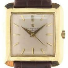 Thumbnail von Universal Gents manual wind Wristwatch </h1>