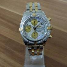 Thumbnail von Breitling Chrono Cockpit Stahl / 18k Gold MOP und Diamanten </h1>