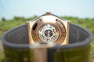 Thumbnail von Hublot Classic Fusion Green King 18kt. Rosègold Ref. 511.OX.8980.LR </h1>