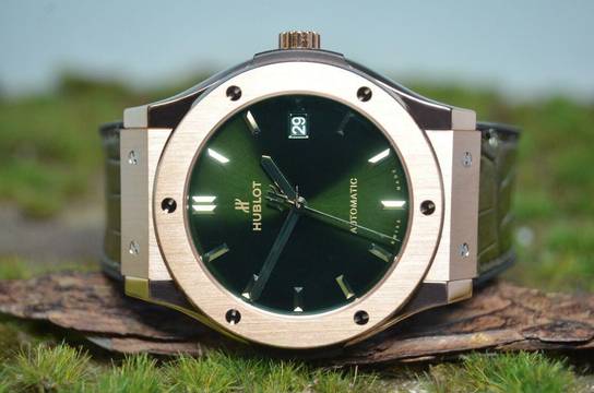 Hublot Classic Fusion Green King 18kt. Rosègold Ref. 511.OX.8980.LR </h1>