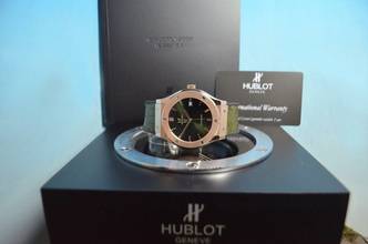 Thumbnail von Hublot Classic Fusion Green King 18kt. Rosègold Ref. 511.OX.8980.LR </h1>