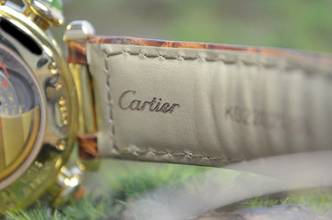 Thumbnail von Cartier Pasha Golf Automatic NOS NEW OLD STOCK UNGETRAGEN B&P Ref. 0955 1 </h1>