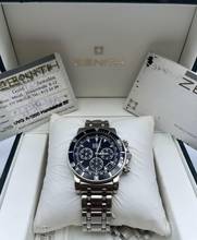Thumbnail von Zenith Rainbow Chronograph 39mm Black Dial with Box&papers Nice Condition