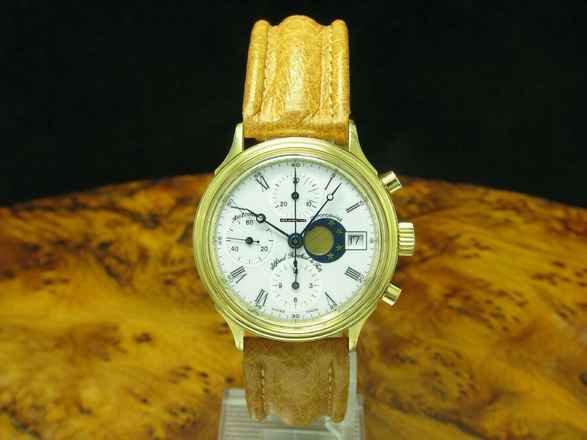  Alfred Rochat & Fils Gold Mantel Automatic Herrenuhr / Kal Eta 7750 / Ref 77.400 </h1> 