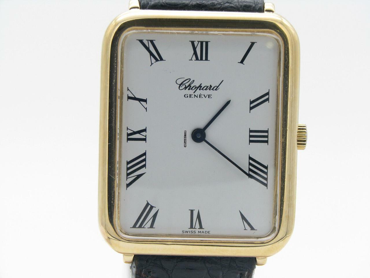  Chopard Geneve 18kt Gold Herrenarmbanduhr / Ref 32452 / 18kt Dornschließe </h1> 