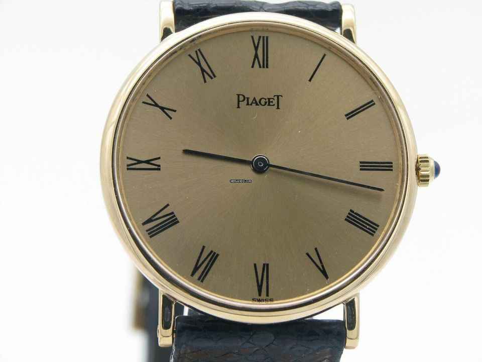  Piaget Altiplano 18kt Gelbgold / Ref 9025 / Extraflach / Handaufzug / 30mm </h1> 