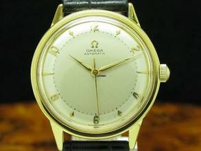 Thumbnail von Omega 18kt 750 Gold Hammerautomatic Herrenuhr / Ref 2737sc / Kaliber 354 </h1>