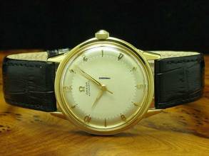 Thumbnail von Omega 18kt 750 Gold Hammerautomatic Herrenuhr / Ref 2737sc / Kaliber 354 </h1>