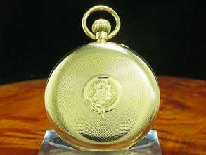 Thumbnail von J.ullmann & Co. 18kt Gold Savonette Sprungdeckel Taschenuhr / London & Hong-kong </h1>