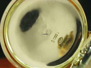 Thumbnail von IWC Schaffhausen 14kt 585 Gold Savonette Taschenuhr Von Ca. 1897 / Kaliber 53 </h1>