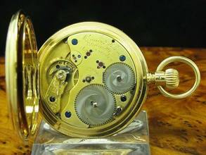 Thumbnail von A. Lange & Söhne 18kt 750 Gold Savonette Taschenuhr Qualität 1a / Kaliber 43 </h1>