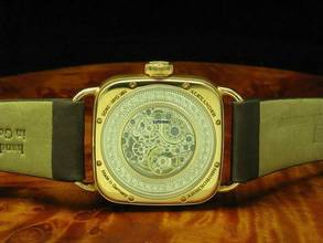 Thumbnail von Alexander Shorokhoff Pushkin Unique 18kt 750 Gold Handaufzug Damenuhr </h1>