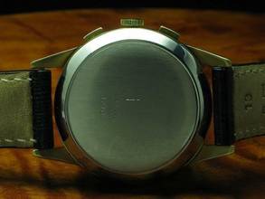 Thumbnail von Walux Geneve Gold Mantel / Edelstahl Handaufzug Chronograph Herrenuhr </h1>