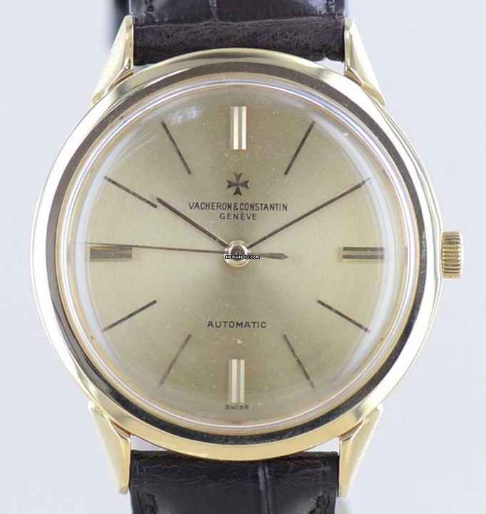  Vacheron Constantin Classic Vintage 18K Gold Automatic Calibre K1071 Dresswatch ruby Roller Collector 