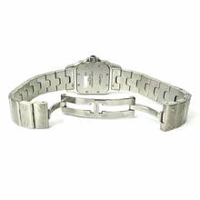 Thumbnail von Cartier Santos Galbée 24mm Quartz Steel 0.69TCW Watch NEW Model </h1>