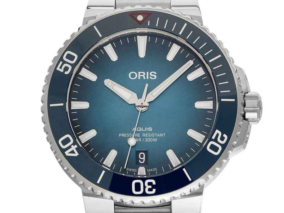  Oris Aquis Date Clean Ocean Ref.01 733 7732 4185 2019 Full Set wie Neu Vintage </h1> 