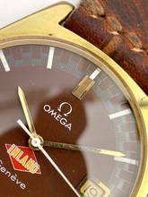 Thumbnail von Omega Genève Vintage 136.041 rare burgundy Inland Dial 136041