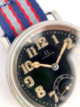 Thumbnail von Omega Classic Rare Vintage Military Pilots Watch 1930s WITH ARCHIVE EXTRACT CK700 CK 700 AD