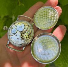 Thumbnail von Omega Classic Rare Vintage Military Pilots Watch 1930s WITH ARCHIVE EXTRACT CK700 CK 700 AD