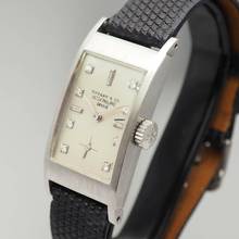 Thumbnail von Patek Philippe Rectangular 425 Platinum Diamonds </h1>