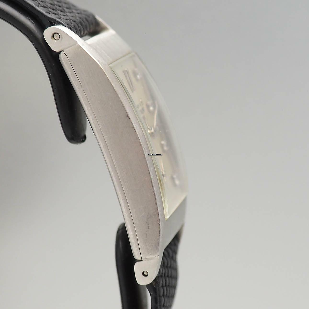 Thumbnail von Patek Philippe Rectangular 425 Platinum Diamonds </h1>