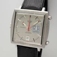 Thumbnail von Heuer Monaco Steve McQueen vintage Chronograph Ref.1533 Cal.15 </h1>