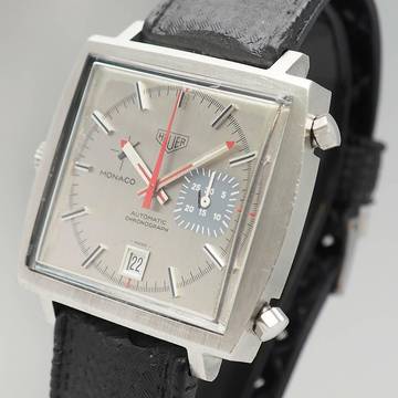  Heuer Monaco Steve McQueen vintage Chronograph Ref.1533 Cal.15 </h1> 
