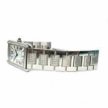 Thumbnail von Cartier Tank Solo 3800 Automatic 31mm Steel 3.48TCW DIAMOND Watch </h1>