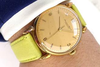 Thumbnail von IWC Serviced Handwinding Vintage Rosegold Pink Gold 35mm vintage