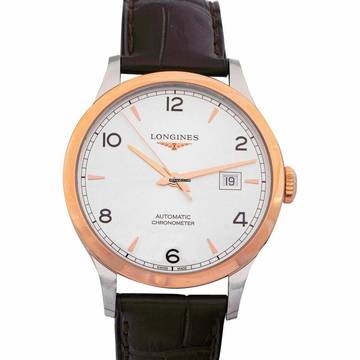  Longines Record L28215762 - Record Automatic Silver Dial Stainless Steel Men's Watch </h1> 
