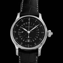 Thumbnail von Longines Twenty-Four Hours L27974532 - Longines Heritage Automatic Black Dial Stainless Steel Men's Watch </h1>