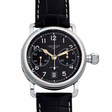  Longines Avigation L27834530 - Longines Heritage Automatic Black Dial Stainless Steel Men's Watch </h1> 