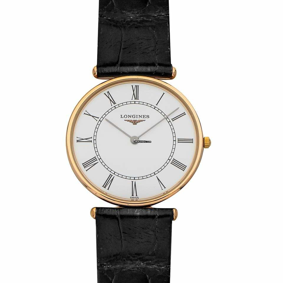 Longines La Grande Classique L46918110 - La Grande Classique Quartz White Dial 18kt Rose Gold Ladies Watch </h1>